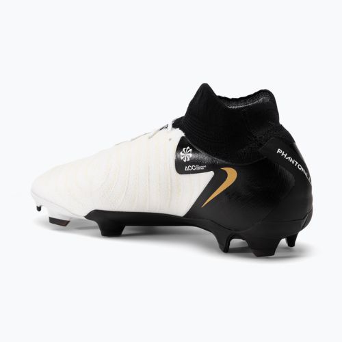Pánske kopačky Nike Phantom Luna II Pro FG white/metallic gold coin/black