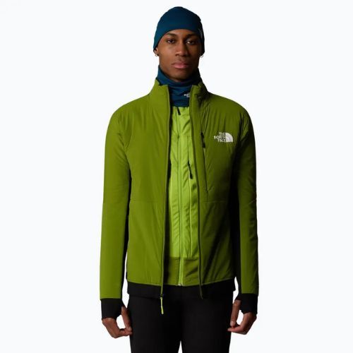 Pánska hybridná bunda The North Face Binntal Hybrid Ventrix oak green/black