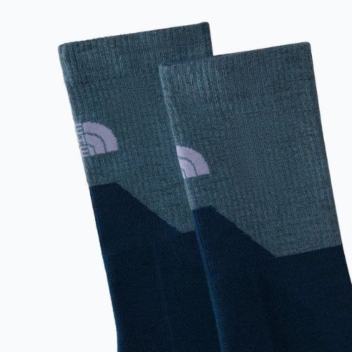 Pánske trekingové ponožky The North Face Hiking Crew midnight petrol/algae blue