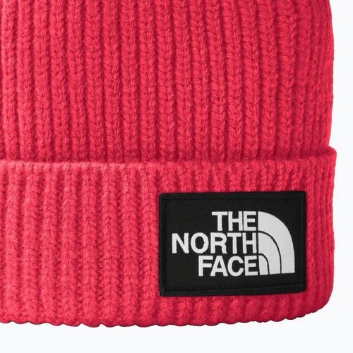 Detská trekingová čiapka The North Face TnF Box Logo Cuffed radiant poppy