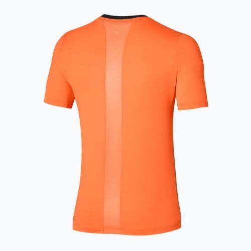 Pánske tenisové tričko Mizuno Release Shadow Tee vibrant orange