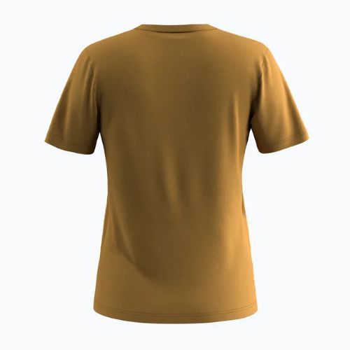 Dámske tričko Salewa Solid Dry golden brown nové logo