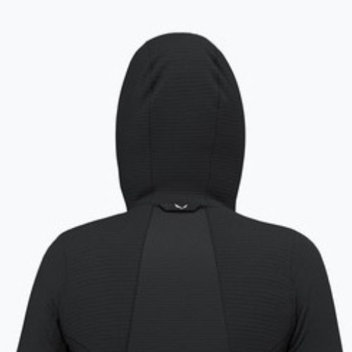Dámska trekingová mikina Salewa Pedroc PL Hooded black out