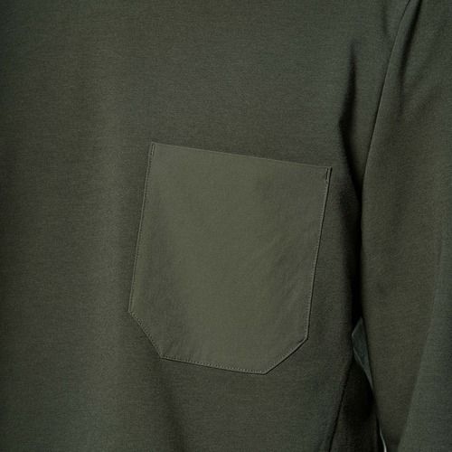 Pánska mikina Salewa Fanes Dry Pullover tmavozelená