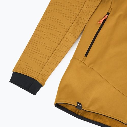 Dámska trekingová mikina Salewa Sella Crevasse Hd golden brown