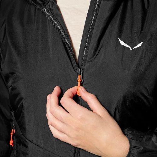 Dámska zateplená bunda Salewa Puez Catinaccio 2 TWR HD black out