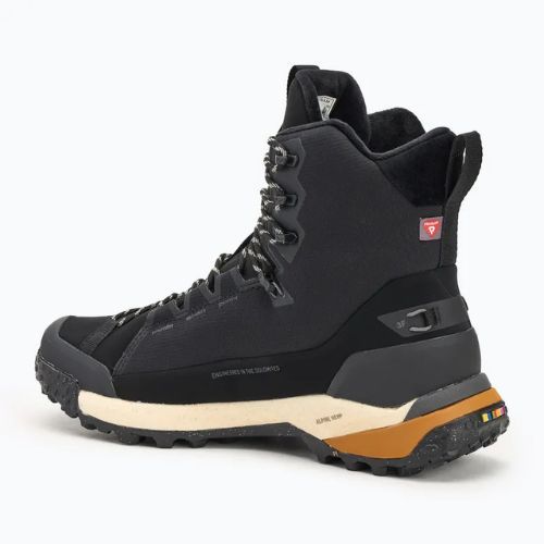 Pánske trekové topánky Salewa Puez Winter Mid Ptx black/black