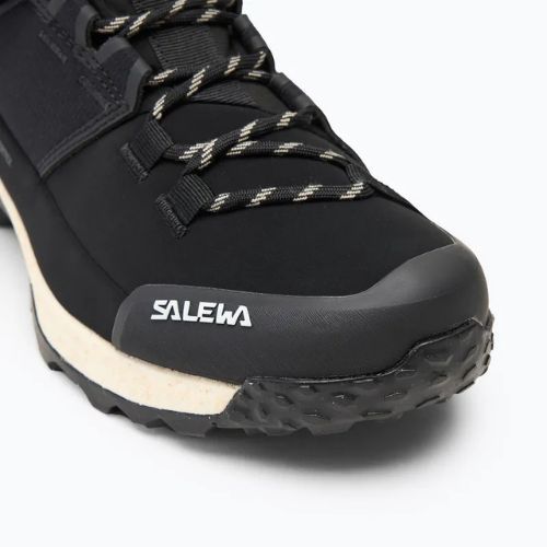 Pánske trekové topánky Salewa Puez Winter Mid Ptx black/black
