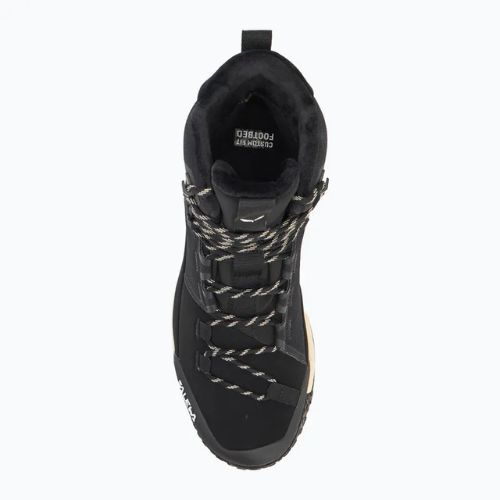 Pánske trekové topánky Salewa Puez Winter Mid Ptx black/black