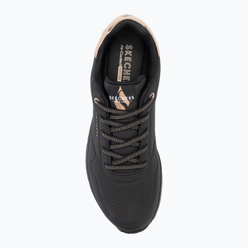 Dámske topánky SKECHERS Uno Shimmer Away black/gold