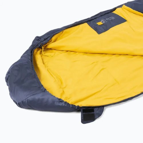 Spací vak KADVA Light 800 R pravý tmavomodrý