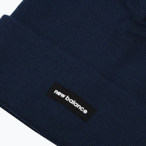 Zimná čiapka New Balance Linear Cuffed navy