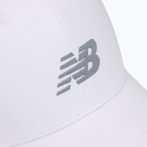 Šiltovka New Balance 6 Panel Structured Snapback white