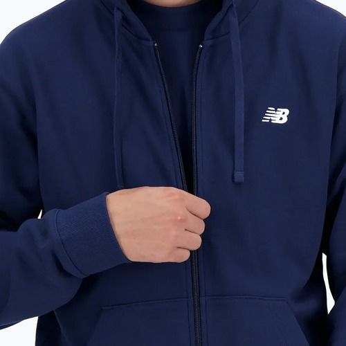 Pánska mikina New Balance Stacked Logo French navy