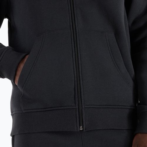 Pánska mikina New Balance Core Brushed Full Zip black