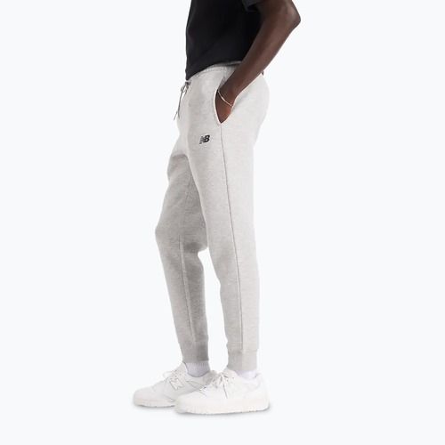 Pánske nohavice New Balance Fleece Jogger athletic grey