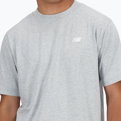 Pánske športové tričko New Balance Small Logo v šedej farbe