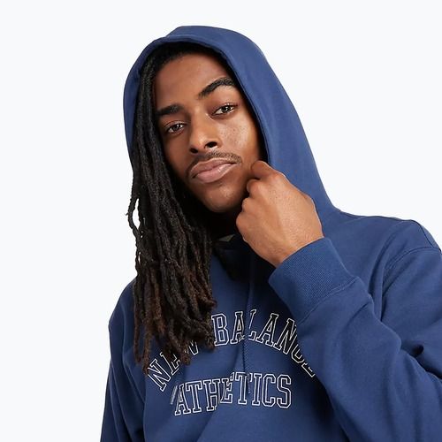 Pánska mikina New Balance Graphic Hoodie navy
