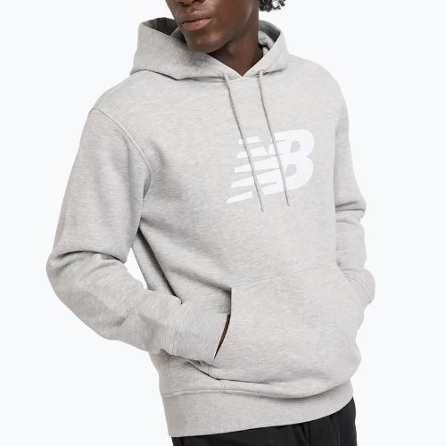Pánska mikina New Balance Core Brushed Hoodie athletic grey