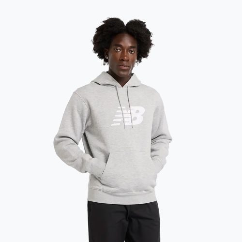 Pánska mikina New Balance Core Brushed Hoodie athletic grey