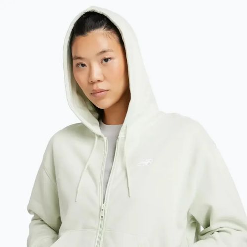 Dámska mikina New Balance French Terry Full Zip natural mint