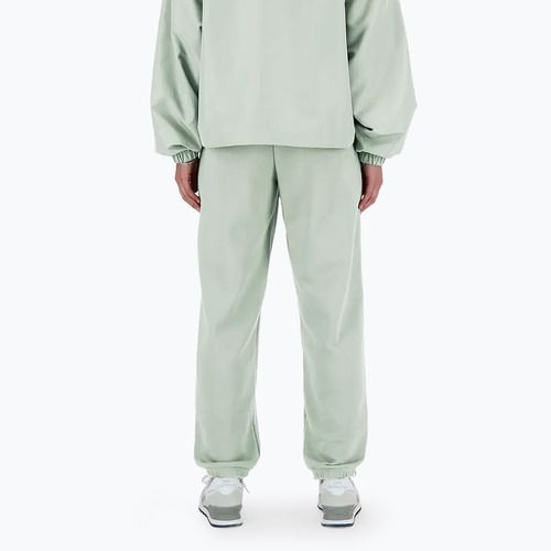 Dámske nohavice New Balance French Terry Jogger natural mint