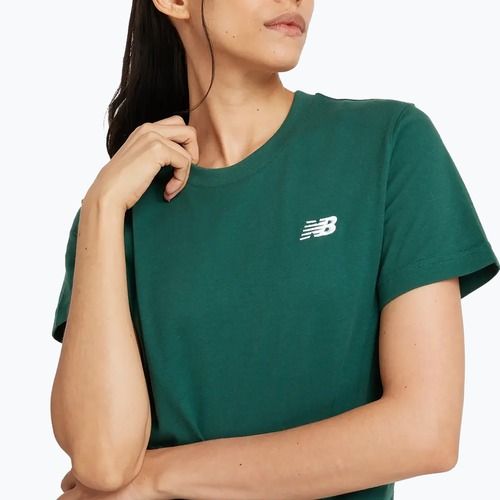 Dámske tričko New Balance Essentials Jersey night watch green