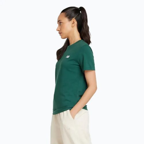 Dámske tričko New Balance Essentials Jersey night watch green