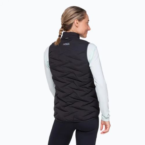 Dámska bežecká vesta HOKA Skyfill Run black