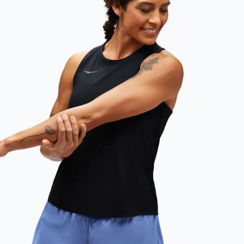 Dámske bežecké tielko HOKA Airolite Run Tank black