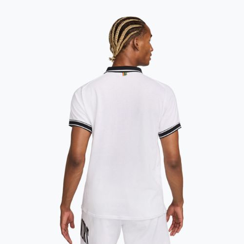 Pánske tenisové tričko Nike Court Heritage Polo white/black