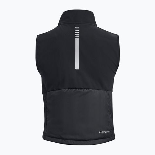 Bežecká vesta Under Armour Launch Insulated  čierna/reflexná