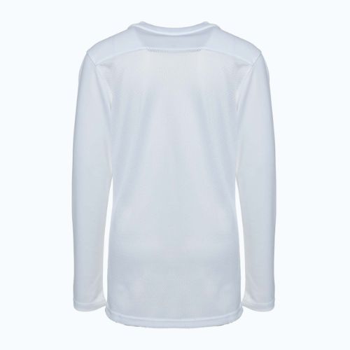 Detské futbalové tričko s dlhým rukávom Nike Dri-Fit Park VII white/black