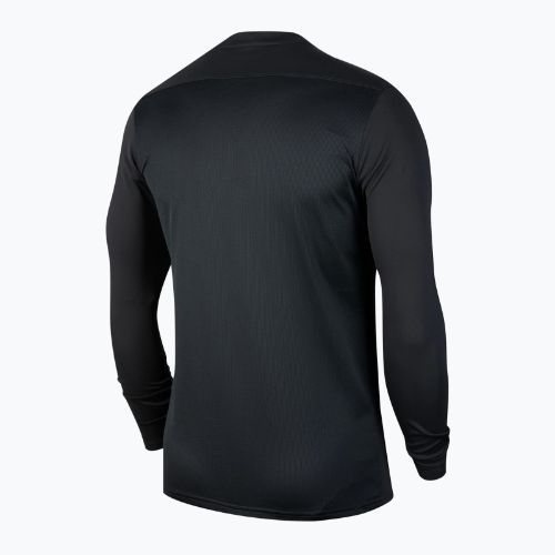 Detské futbalové tričko s dlhým rukávom Nike Dri-Fit Park VII black/white
