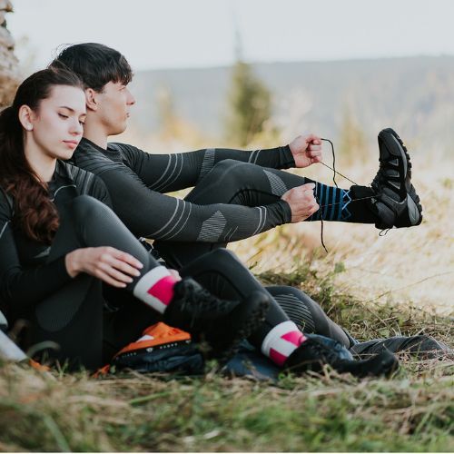 Pánske trekingové topánky KADVA Traver Low WaterProof čierne