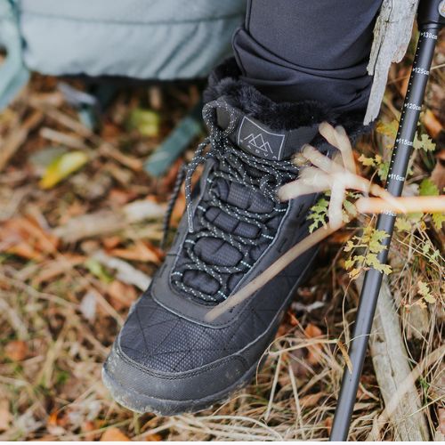 Dámske snehule KADVA Rava Mid WaterProof 3M Thinsulate čierne