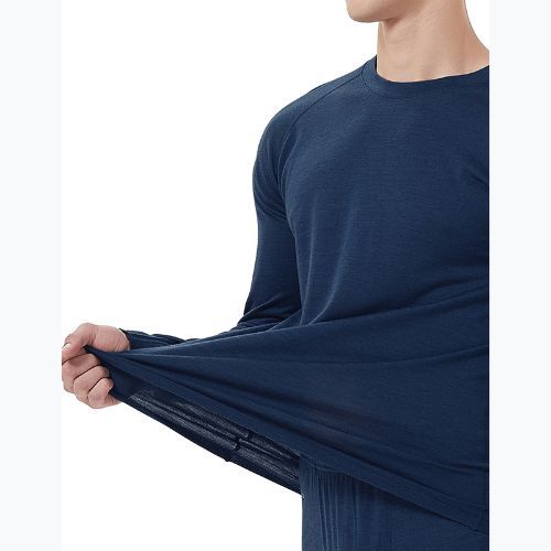 Pánska súprava termoprádla WOOLCANO Merino SET0540 navy blue