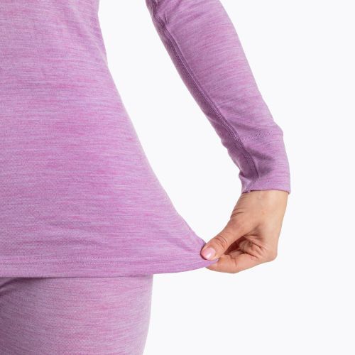 Dámska súprava termoprádla WOOLCANO Merino SET0543 fialová