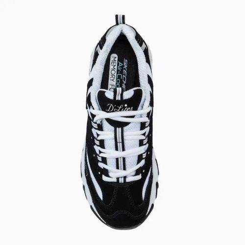 Dámska obuv SKECHERS D'Lites Biggest Fan black/white/silver