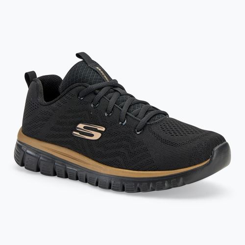 Dámska obuv SKECHERS Graceful Get Connected black/rose gold