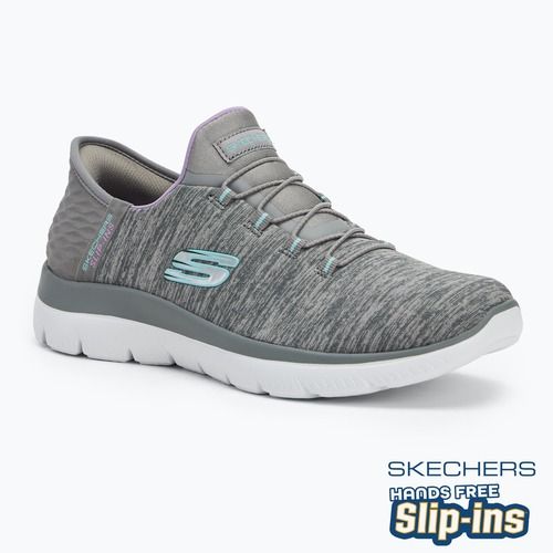 Dámska obuv SKECHERS Summits Dazzling Haze gray/mint
