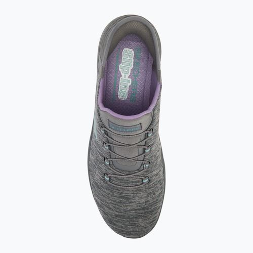 Dámska obuv SKECHERS Summits Dazzling Haze gray/mint