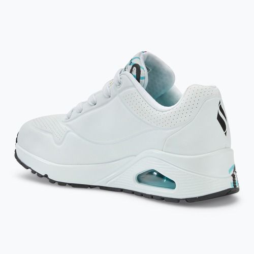 Dámske topánky SKECHERS JGoldcrown Uno Spread The Love white/multicolor