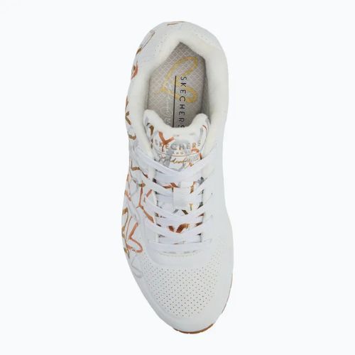 Dámska obuv SKECHERS Uno Metallic Love white/multicolor metallic