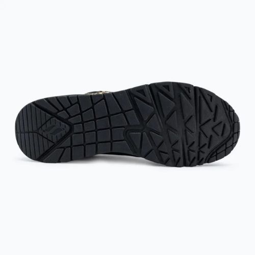 Dámska obuv SKECHERS JGoldcrown Uno Golden Heart black/multicolor metallic