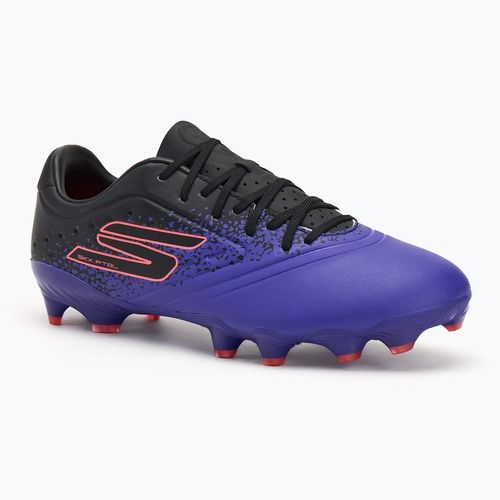 Pánske kopačky Skechers Razor Academy Gold 1.5 FG purple