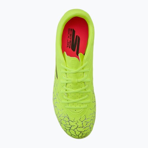 Pánske futbalové topánky Skechers SKX Academy Gold 1.5 FG yellow/black