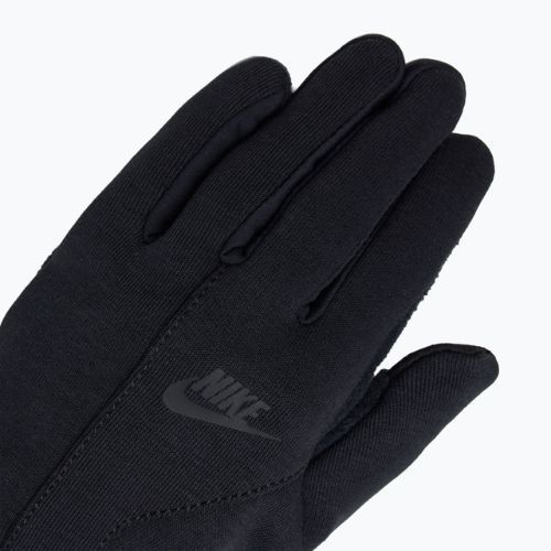 Pánske bežecké rukavice Nike Tech Fleece 2.0 black/black/black
