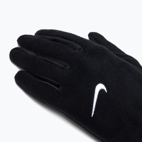 Dámske bežecké rukavice Nike One Therma-Fit Fleece black/white