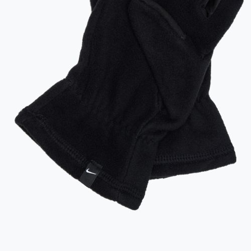 Dámske bežecké rukavice Nike One Therma-Fit Fleece black/white